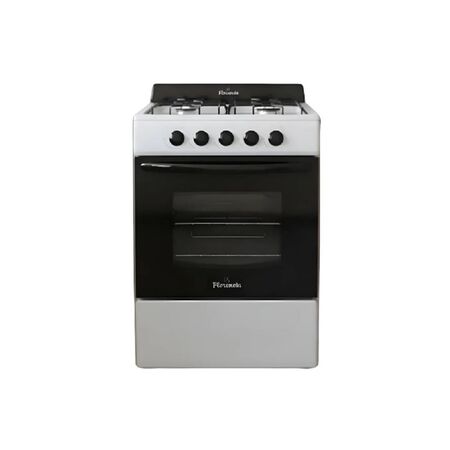 COCINA FLORENCIA FLOR5506 MULTIGAS 56 CM PUERTA VIDRIO VALVULA SEGURIDAD EASY CLEAN BLANCA