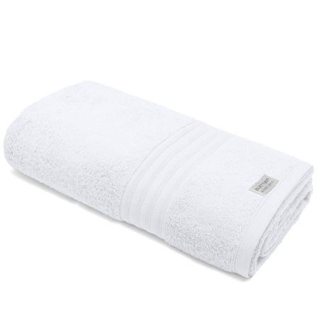 Toallón Felpado Platine 81 x 150 color Blanco Espácity