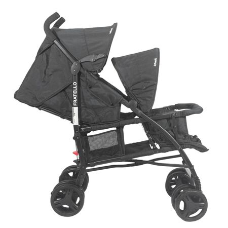 Cochecito doble Fratello InfantI Negro