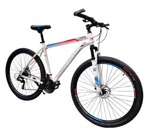 BICICLETA AERO BIKE – MODELO VENTORODADO 29 21 VELOCIDADES DISEÑO ITALIANO (BLANCO- ROJO) - Vista 5