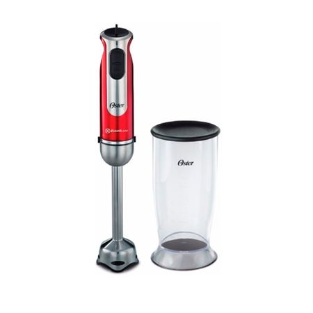 Mixer Oster FPSTHB2803 800 Watts Acero Rojo