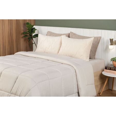 Acolchado King Size Altenburg Sueño Intenso 5588.0 Vértice Beige