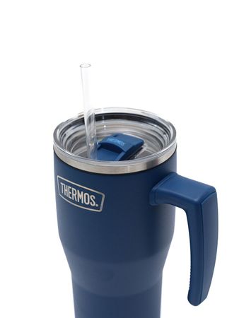 Thermos Classic Vaso Térmico 850ml azul con asa y sorbete
