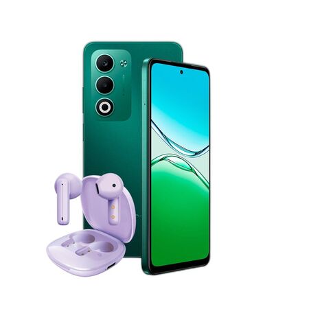 Combo Oppo A5 4G 4+256GB Verde + Auriculares TWS Dekkin Purple