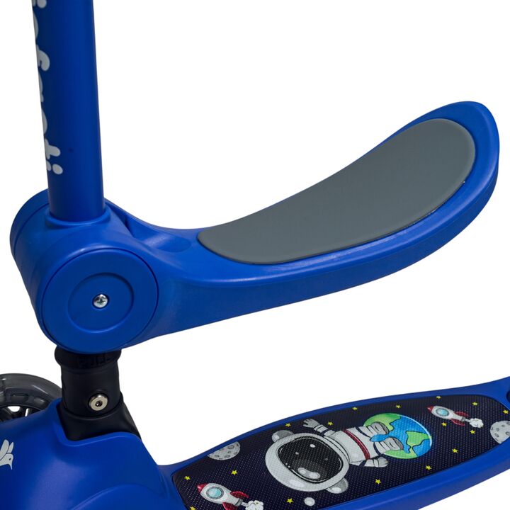 Monopatín 2 en 1 Plegable K4 Infanti Azul - Vista 9