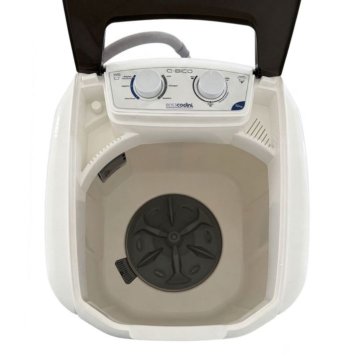 Lavarropas Semiautomático QBICO 10 kg 6 Funciones Bomba de Desagote Blanco Codini - 8053 - Vista 7