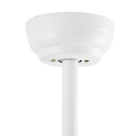 Ventilador De Techo Retráctil Etheos GVTI-VTRB Blanco Luz Led Control