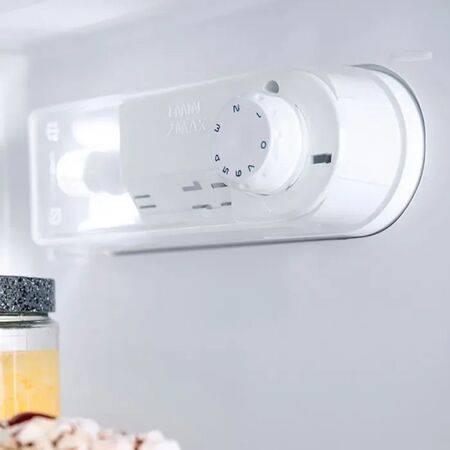 Heladera con Freezer Drean 277L Blanca Luz Led Estantes de Vidrio HDR280F50B