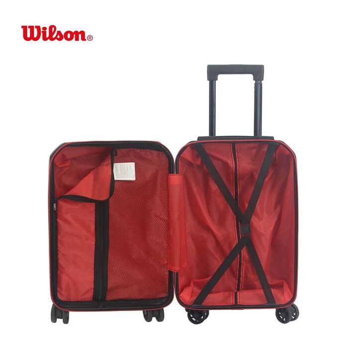 Valija Carry On ABS azul 20" Wilson + Almohadón de cuello de viaje memory foam - Vista 2