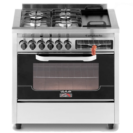 Cocina Usman Carliplancha Mod 992 Gas Natural 85Cm