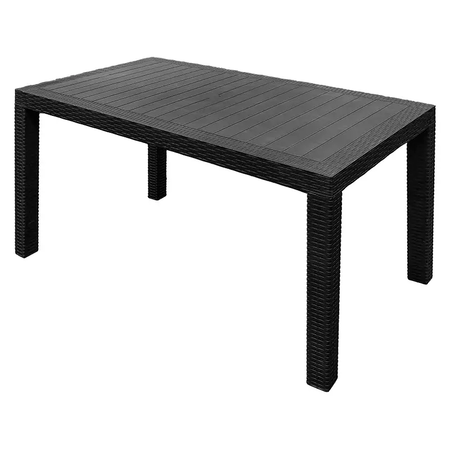 Mesa Rectangular Avelino Rattan 150X80 Hk004 Ng