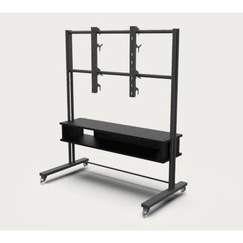Rack TV Movil DS Home Negro - Vista 5