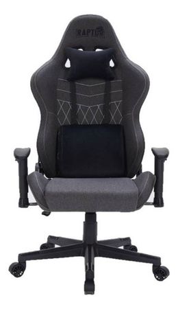 Silla Gamer Raptor Throne R1 Tela Negra