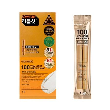 VT VITA-LIGHT REEDLE SHOT 100 2ml x 10u | 10 mini unidades de serum de microagujas 100