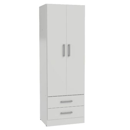 PLACARD NORDICA ORLANDI BL 3542 BAHIA - BLANCO, 2 PUERTAS, 2 CAJONES