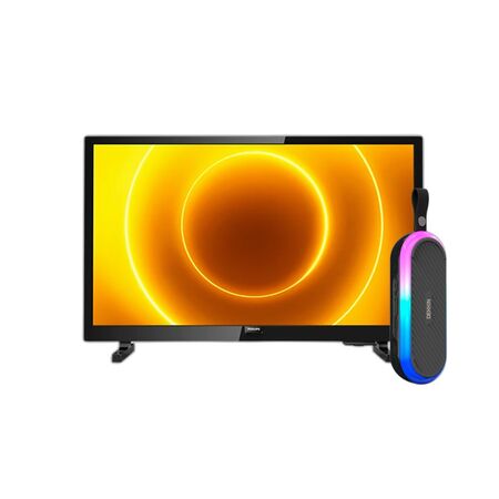 Combo Smart TV Philips 24" HD + Parlante Bluetooth Dekkin 16W Magnético