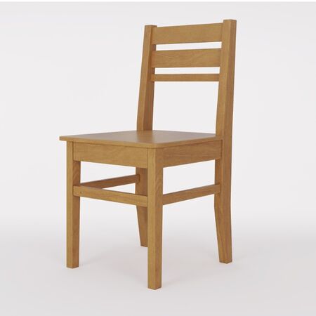 Silla Atlantico Asiento Madera Inmacol Cod: 500 Lustre Miel