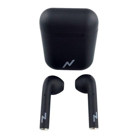 Auriculares True Wireless Stereo Bt Earbuds Noga Negros (Ng-Btwins5S N)