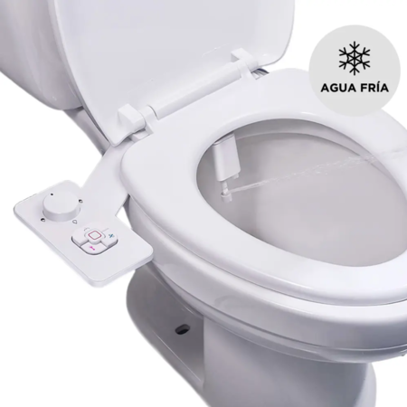 Bidet Para Inodoro Gadnic CleanSeat 100 Agua Fria 2 Boquillas