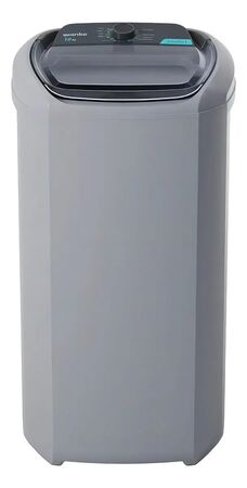 Lavarropas Semiautomático Wanke Comfort 10kg Gris