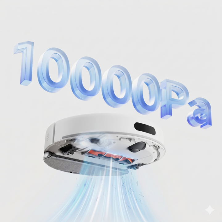 Aspiradora Robot Xiaomi Vacuum H40 10000pa Blanco - Vista 4