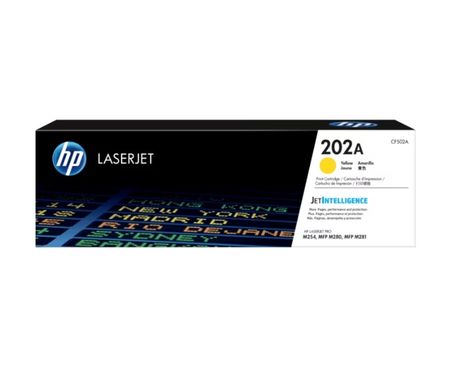 Toner HP 202A Yellow LaserJet Cartridge