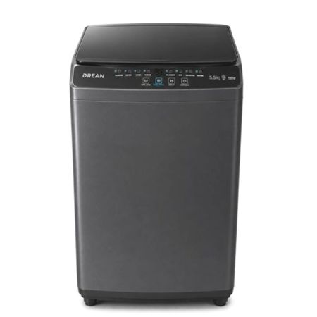 Lavarropa Carga Superior 5.5 Kg Gris 700 Rpm Drean Lpdru0670ilg0