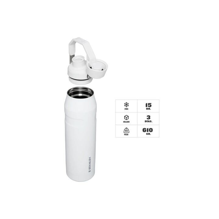 BOTELLA STANLEY 1.1L (C:BLANCO ICEFLOW BOTTLE) - Vista 2