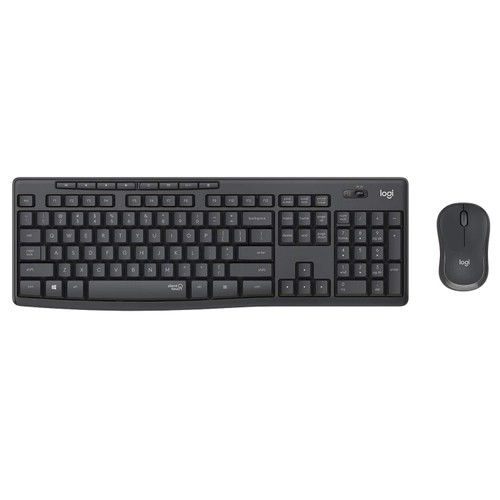Combo Teclado y Mouse Inalámbrico Logitech MK295 Negro - Vista 1
