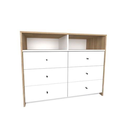 Chiffonier 6 Cajones Tables Cod: 6470 Olmo Finlandes-Everest