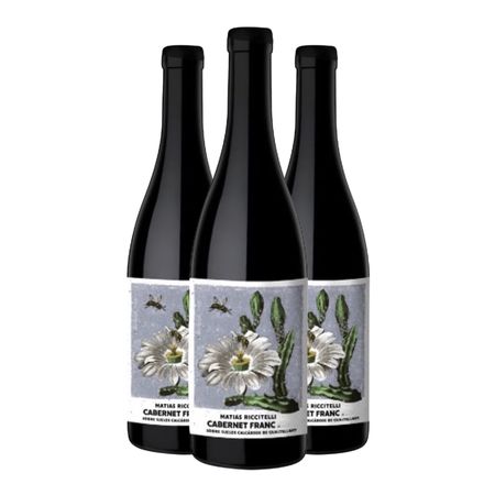 Vino Tinto Riccitelli Gualtallary Cabernet Franc Caja x 3