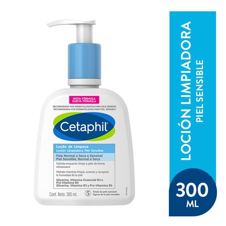 Locion Cetaphil Limpiadora Facial X 300ml Piel Sensible