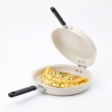 Sarten Doble Antiadherente CUK By Gadnic 24cm Aluminio