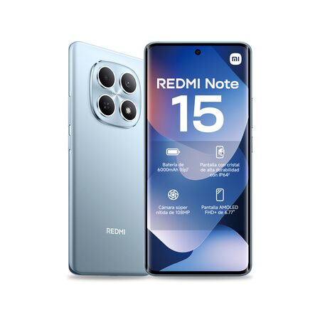 Celular Xiaomi Redmi Note 15 256GB 8GB RAM Azul