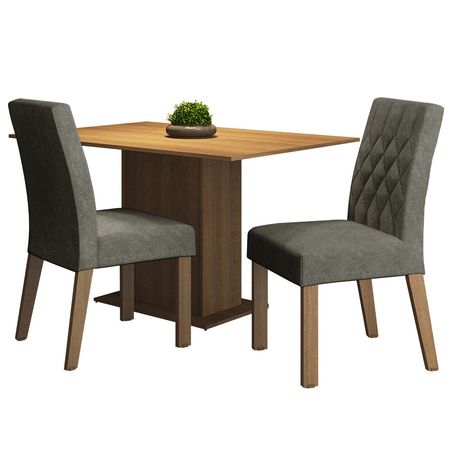 Juego De Comedor Madesa Taina Con 2 Sillas