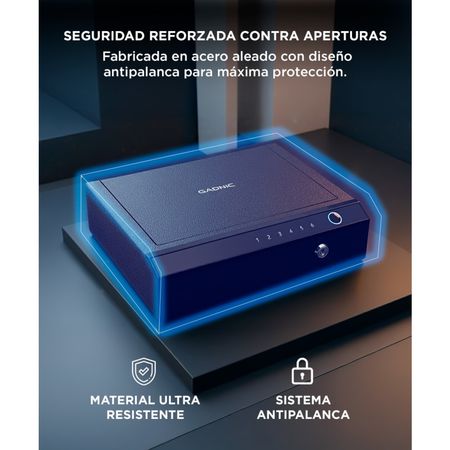 Caja Fuerte Digital Gadnic 3 Aperturas Con Iluminación LED