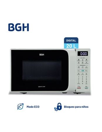 MICROONDAS BGH B120DB20I DIGITAL 20LT