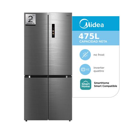 Heladera Inverter Smart No Frost Midea / Multi Door 475lts