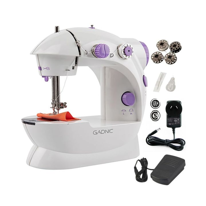 Máquina de Coser Gadnic SW2000 Hogareña Portátil 2 Velocidades Luz Led - Vista 7