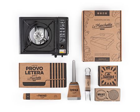  Kit Outdoor con Anafe - La Planchetta