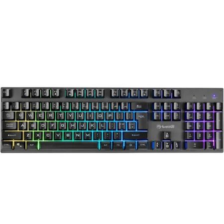 Teclado Gamer Marvo de Membrana K-604SP