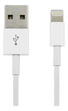 Cable ArgomTech USB/Lightning Blanco 3m