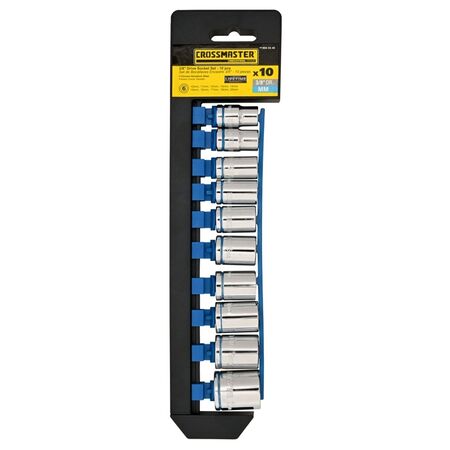 Set Bocallave Hexagonales 10Pcs-Metrico-3/8" Dowen Pagio