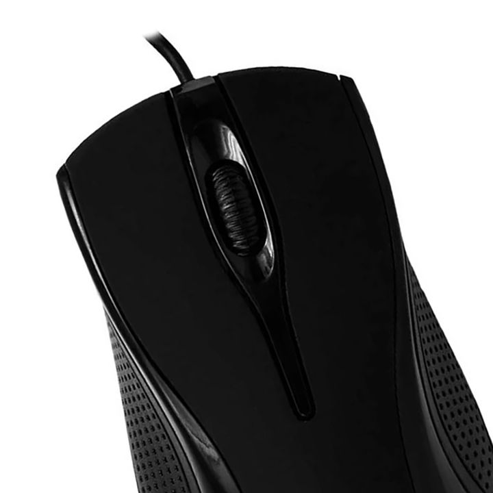 Mouse Óptico Argomtech Maxi Usb Con Cable - Vista 2