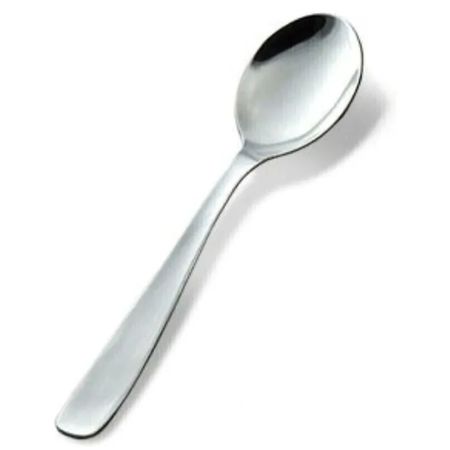 Pack X12 Cucharas De Mesa Iguazu Liso Ac. Inox Guadix  Plateado