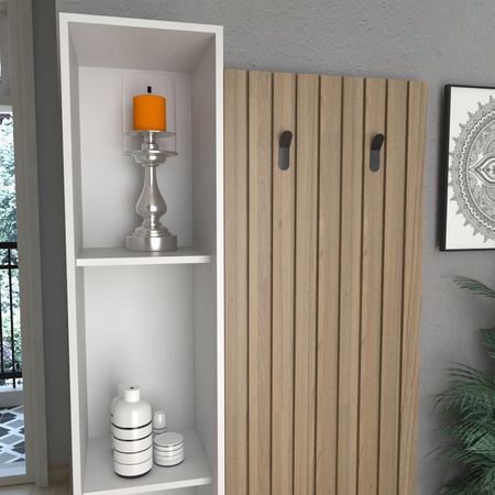 Botinero Recibidor Funcional Con Columna Tables Cod: 4019 Olmo Finlandes-Everest