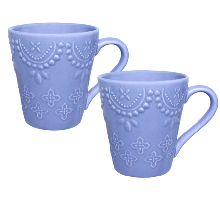 Dallas - Set X2 Jarros 280 Cc Violetas