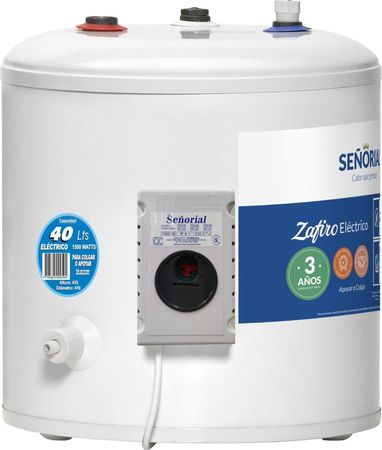 Termotanque Electrico Senorial 40L Tesz-40 Linea Zafiro