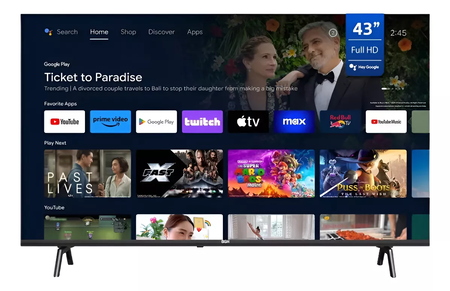 Smart Tv Bgh Led 43 Pulgadas Fhd B4325fs5a Full Hd Android