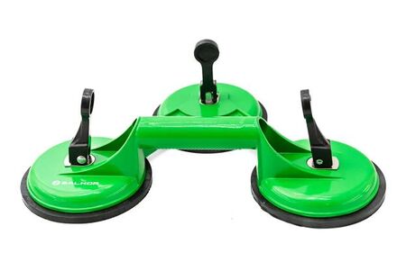 SALKOR VENTOSA TRIPLE PROFESIONAL ALUMINIO  DIAM 12CM / 130KG (601.VTP)